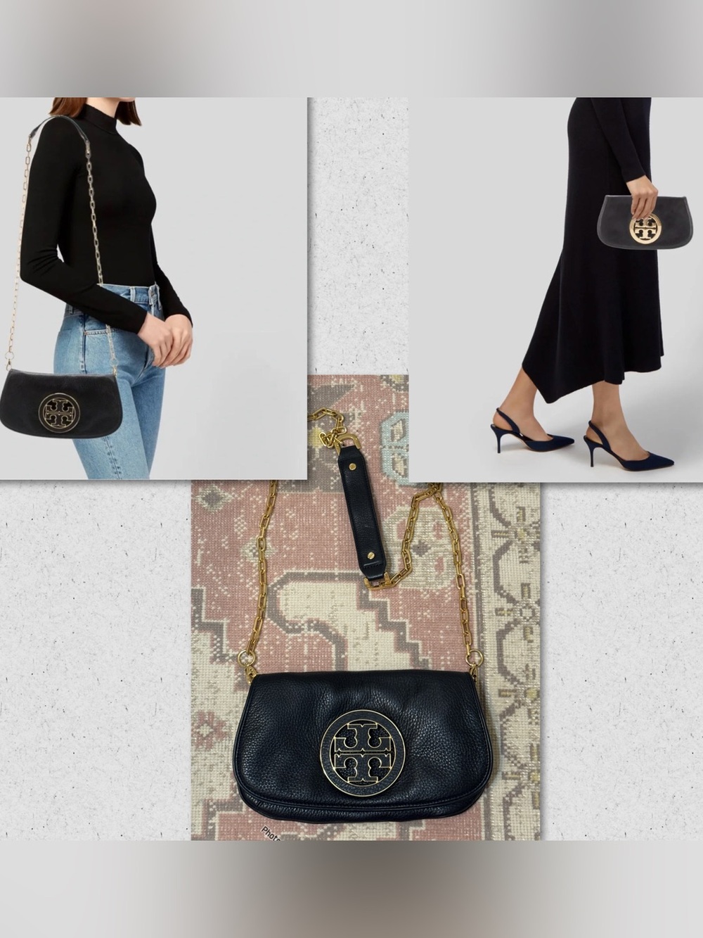 Tory Burch Reva crossbody & cluch